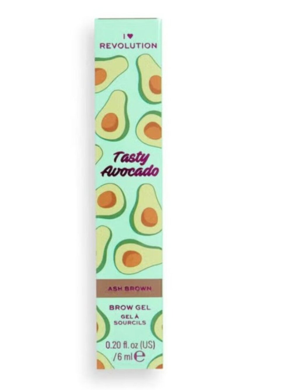 I Heart Revolution Tasty Avocado Brow Gel - Ash Brown